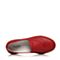 Joy&Peace/真美诗春季专柜同款红色羊皮女休闲单鞋ZZ105AM7