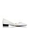 Joy&Peace/真美诗春季专柜同款白/纯白色女皮单鞋ZZ806AQ7