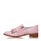 JoyPeace真美诗春季专柜同款粉色羊绒皮女单鞋ZX708AM7