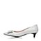 JoyPeace真美诗春季专柜同款银/灰色女浅口单鞋ZR752AQ7