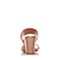 JoyPeace真美诗夏季专柜同款粉色羊皮粗跟女凉鞋ZC683BT7