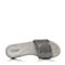 JoyPeace真美诗夏季专柜同款浅灰色时尚布女凉拖鞋ZF330BT7