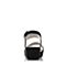 JoyPeace真美诗夏季专柜同款黑色羊绒皮坡跟女凉鞋ZF331BL7