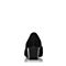 JoyPeace真美诗秋季专柜同款黑色羊绒皮复古珍珠饰女粗跟中跟单鞋YNQ06CM7