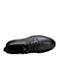 Joy&Peace/真美诗冬季专柜同款黑色（绒里）牛皮女皮靴子方跟短靴ZNX59DD7