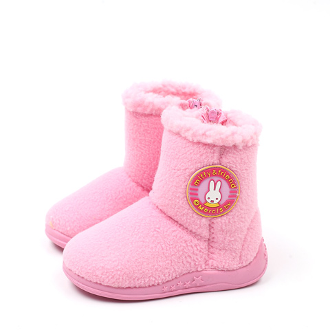 MIFFY/米菲冬季幼童粉红布棉鞋MA85238