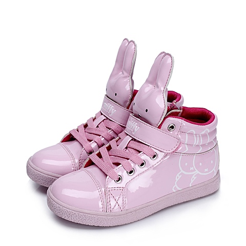 MIFFY/米菲2013春季粉色PU女小中童运动鞋MC90776