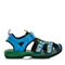MIFFY/米菲夏季蓝色PU/织物男小童凉鞋沙滩凉鞋M11046