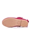 MIFFY/米菲童鞋2015春季新款反毛皮桃红女小童皮鞋DM0290