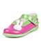 MIFFY/米菲童鞋春季新款PU桃红女婴幼童灯鞋休闲皮鞋DM0296