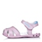 MIFFY/米菲童鞋2015夏季新款PU革粉色女婴幼童灯鞋时尚凉鞋DM0381