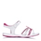 MIFFY/米菲童鞋2015年夏季新款PU革白色女小童时尚凉鞋DM0387