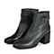 millie's/妙丽冬季专柜同款黑色牛皮女靴（皮里）LD641DD5