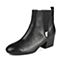 millie's/妙丽冬季专柜同款黑色牛皮女靴（皮里）LZV45DD5