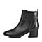 millie's/妙丽冬季专柜同款黑色牛皮女靴（皮里）LZV45DD5