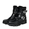 millie's/妙丽冬季专柜同款黑色山羊皮女皮靴LC960DZ5