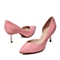 millie's/妙丽专柜同款粉色漆牛皮时尚通勤高跟女单鞋LMQ32AQ6