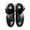 millie's/妙丽冬季专柜同款黑色时尚女皮靴LK141DD6