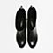 millie's/妙丽冬季专柜同款黑色牛皮女皮靴LTW87DC6