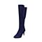 millie's/妙丽冬季专柜同款兰紫/兰色时尚女皮靴LH970DG6