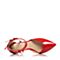 millie's/妙丽专柜同款红色漆牛皮时尚优雅高跟女凉鞋LMQ36AK7