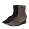 millie's/妙丽冬季新款羊绒弹力时尚袜靴坡跟女短靴LB947DD7
