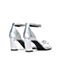 millie's/妙丽夏季商场同款珍珠时尚仙女高跟女凉鞋LEO14BL0