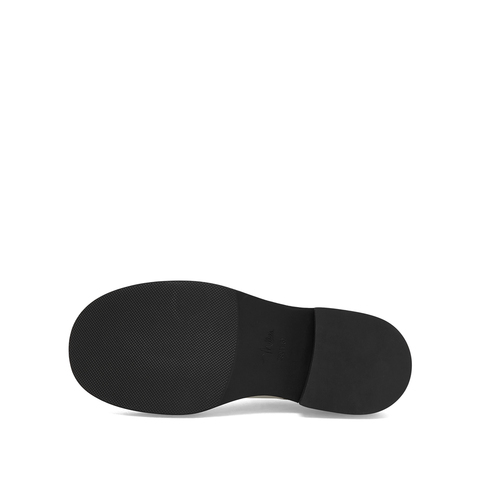 millie's妙丽2023春商场同款漆牛皮学院风布洛克女单鞋H0691AM3