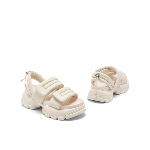 millie's妙丽2024夏季厚底时尚休闲舒适甜美风凉鞋女JL300BL4