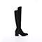 15MINS/15分钟冬季专柜同款黑色植绒布/弹力布女靴UMG35DC5