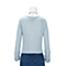 MOUSSY 专柜同款 女款蓝色模糊印花长袖T恤0106SH90-0760