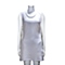 MOUSSY 专柜同款 女款灰色圈棉无袖连衣裙0106ST80-0040