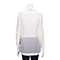 MOUSSY 专柜同款 女款白色背后透视针织衫0106SA80-0960