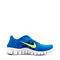 Nike/耐克童鞋  秋季NIKE FREE RUN 3 BG男童蓝色网布跑步鞋512165-6