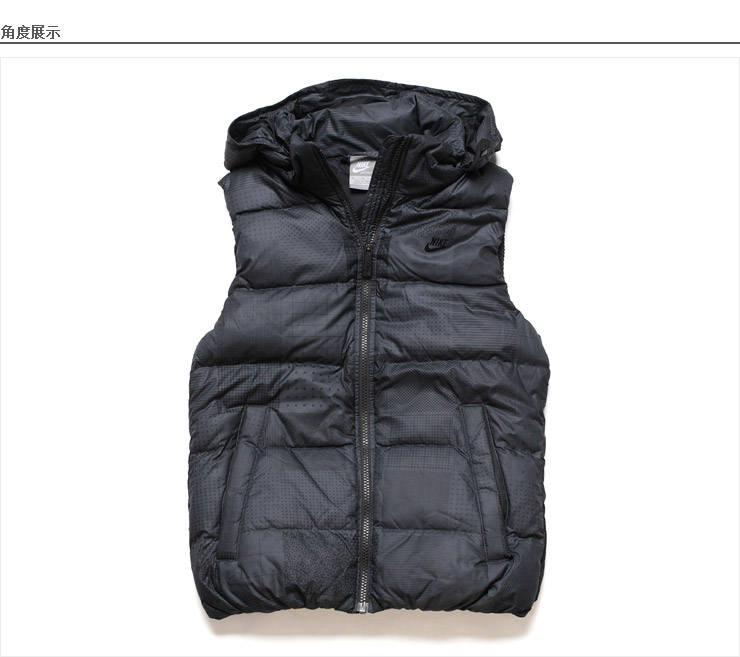 Пуховый жилет Nike 485464 508496 508496-061/065 508496-073 508496-130 Женские Молния Воротник с капюшоном Логотип бренда Ультралегкие, Удерживающая тепло, Износостойкая, Против ветра Осень 2012 Пуховый жилет Nike 485464 508496 508496-061/065 508496-073 508496-130 Женские Молния Воротник с капюшоном Логотип бренда Ультралегкие, Удерживающая тепло, Износостойкая, Против ветра Осень 2012