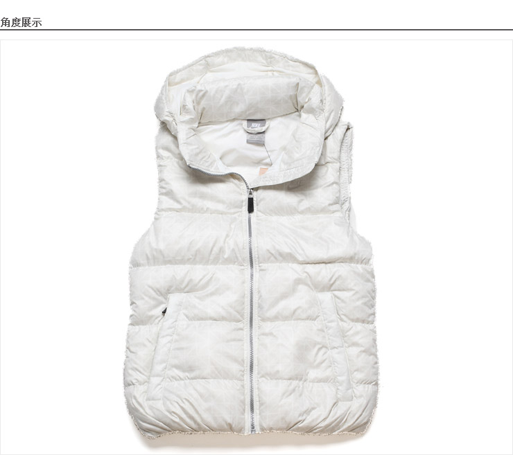Пуховый жилет Nike 485464 508496 508496-061/065 508496-073 508496-130 Женские Молния Воротник с капюшоном Логотип бренда Ультралегкие, Удерживающая тепло, Износостойкая, Против ветра Осень 2012 Пуховый жилет Nike 485464 508496 508496-061/065 508496-073 508496-130 Женские Молния Воротник с капюшоном Логотип бренда Ультралегкие, Удерживающая тепло, Износостойкая, Против ветра Осень 2012