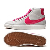 帆白/桃红色/中橡胶褐