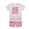 NIKE耐克童装夏季白色婴童系列针织热身套服533630-101