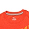 NIKE耐克童装夏季橙色男小童短袖针织衫533339-822