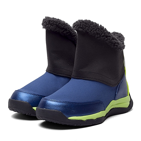 NIKE耐克童鞋 冬季 CHUKKA MOC 2 蓝色男小中童运动童靴中靴536460-400