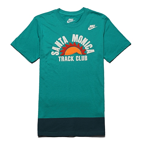 NIKE耐克 男子AS NIKE TEE-RU SANTA MONICA TCT恤613092-383