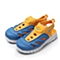 NIKE 耐克童鞋夏季 蓝色FREE 男小童沙滩凉鞋框鞋642510-741