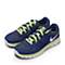 NIKE耐克 童鞋夏季 蓝色男中大童运动鞋跑步鞋643241-400
