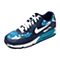 NIKE耐克童鞋 春季新品专柜同款AIR MAX 90 PRINT (GS)男大童跑步鞋704956-400