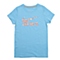 NIKE耐克童装 夏季新品专柜同款JDI SWOOSH EXPLODE TEE YTH女大童短袖针织衫666162-487