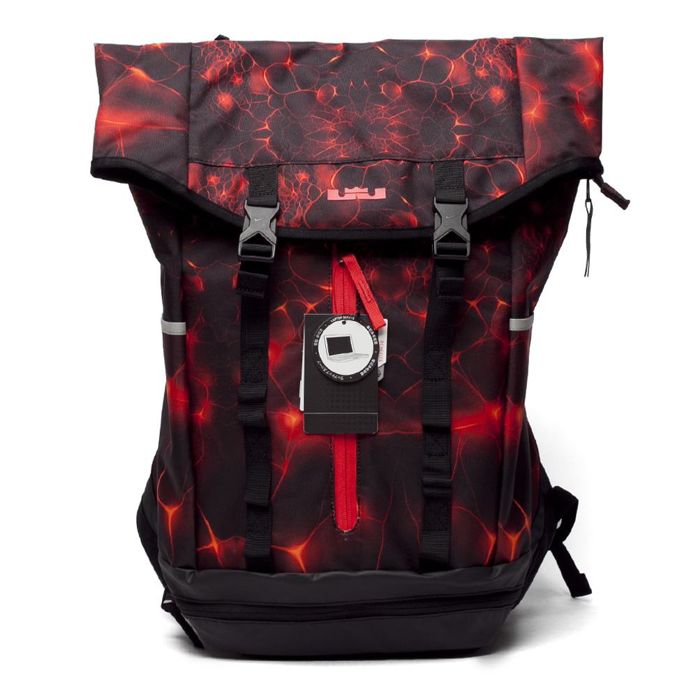 耐克BA4750黑/红】NIKE耐克新款男子LEBRON AMBASSADOR BACKPACK背包