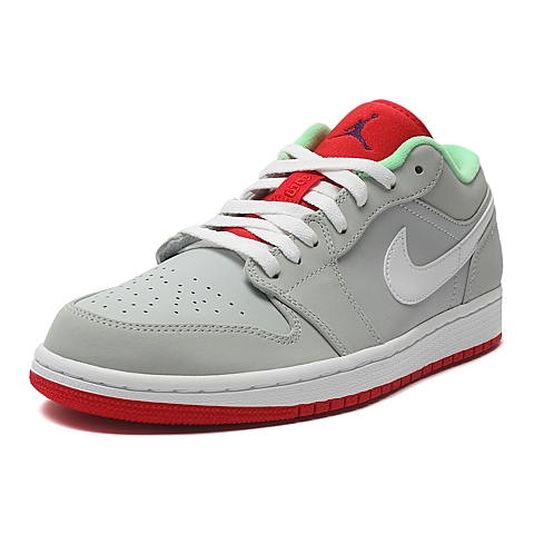 NIKE耐克 新款男子AIR JORDAN 1 LOW兔八哥配色篮球鞋553558-021