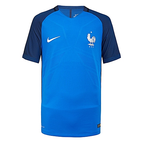 NIKE耐克新款男子法国队FFF主场球员版球衣T恤724616-439