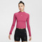 NIKE耐克2025女子AS W NP DF WARM LS TOP GG针织有领长THV3737-634