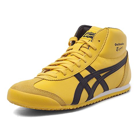 鬼冢虎THL328太极黄/黑色】Onitsuka Tiger鬼冢虎新款中性MEXICO Mid 